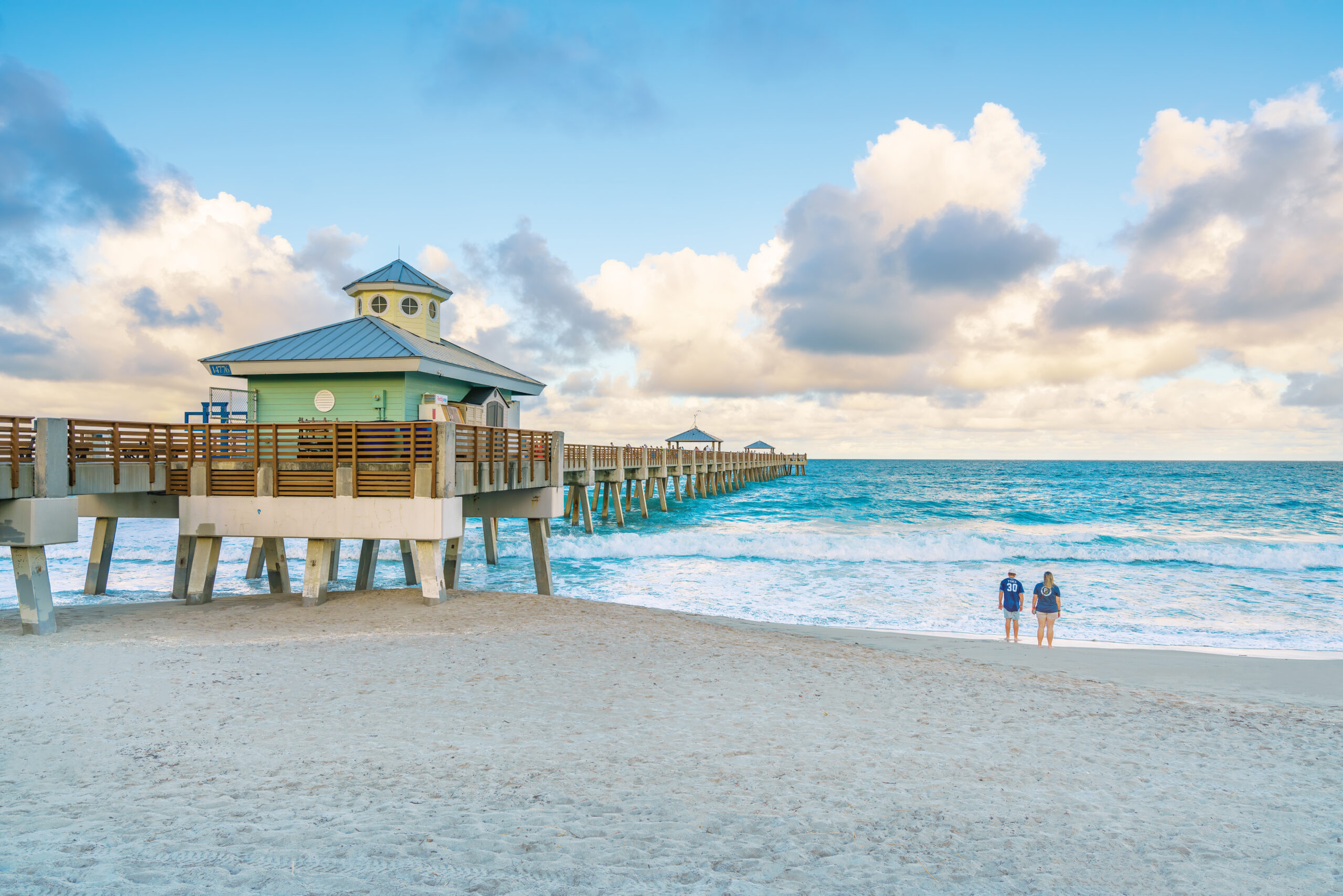 Juno Beach Pier Refreshing Ocecan Air