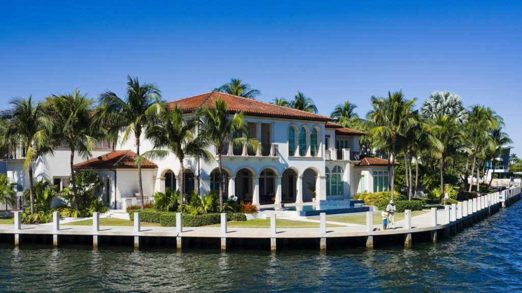 luxury residence with promenade
